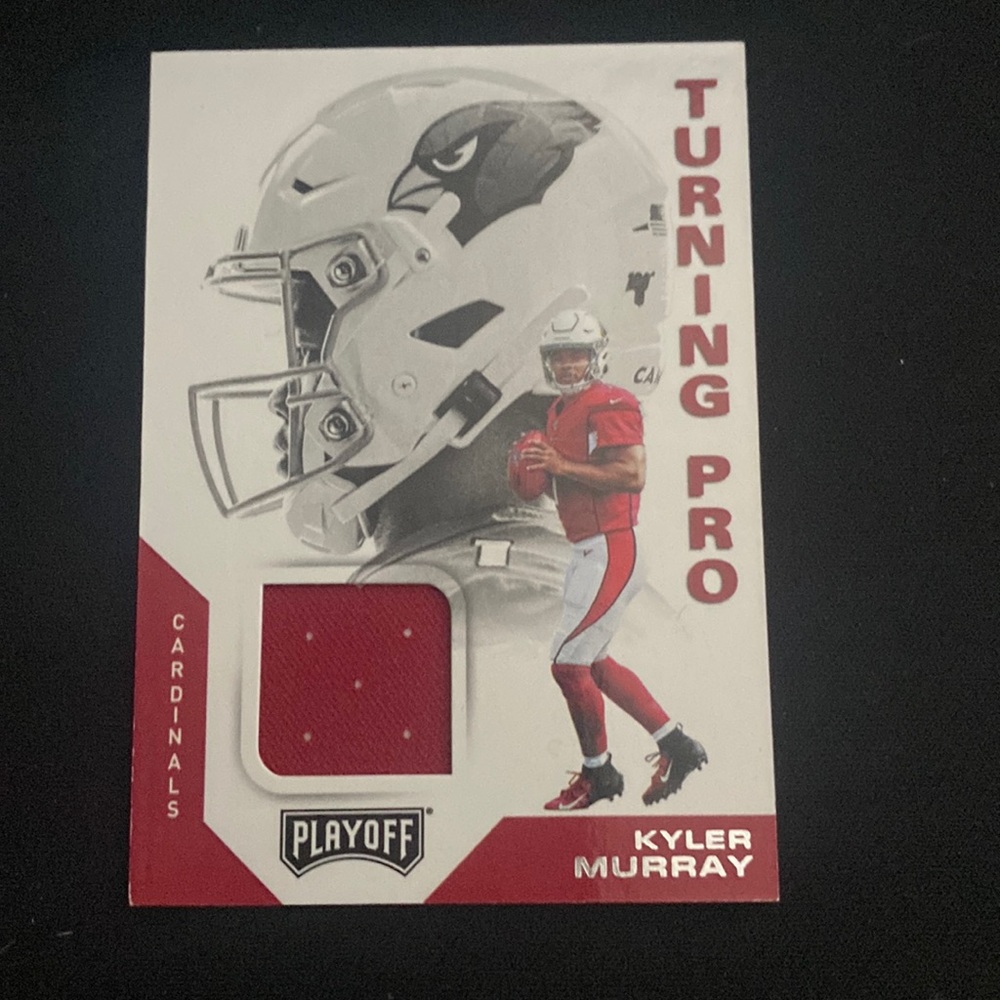Kyler Murray (rookie) - 2019 panini playoff football (patch )